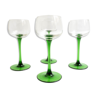 Set of 4 Alsace wine glasses