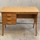 Oak desk from the 50s