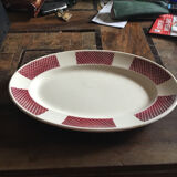 Oval dish
