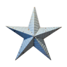 Star amish blue 74cm