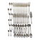 Christofle "Concorde" cutlery set – Icon of French design 1970, 53 pieces