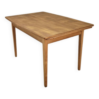 Vintage extendable dining table for 6/10 people