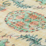 Anatolian handmade vintage rug 276 cm x 175 cm