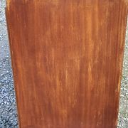 Enfilade of the 50s in oak and mahogany feet compass