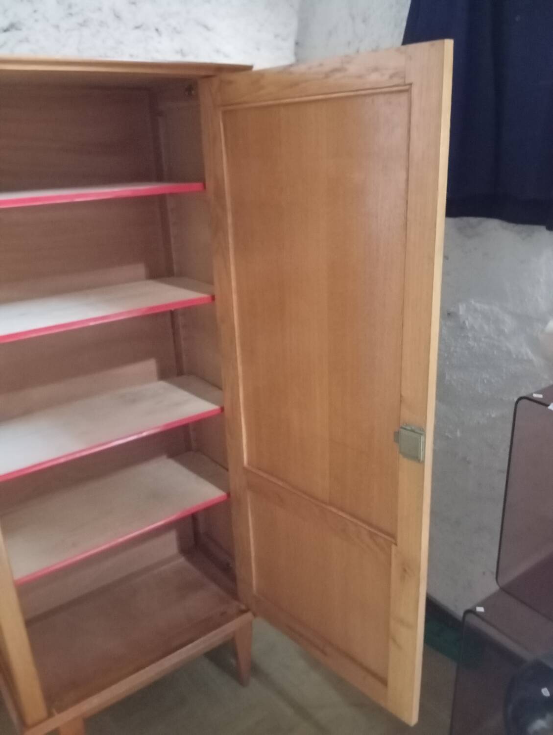 60s single-door bonnet cupboard