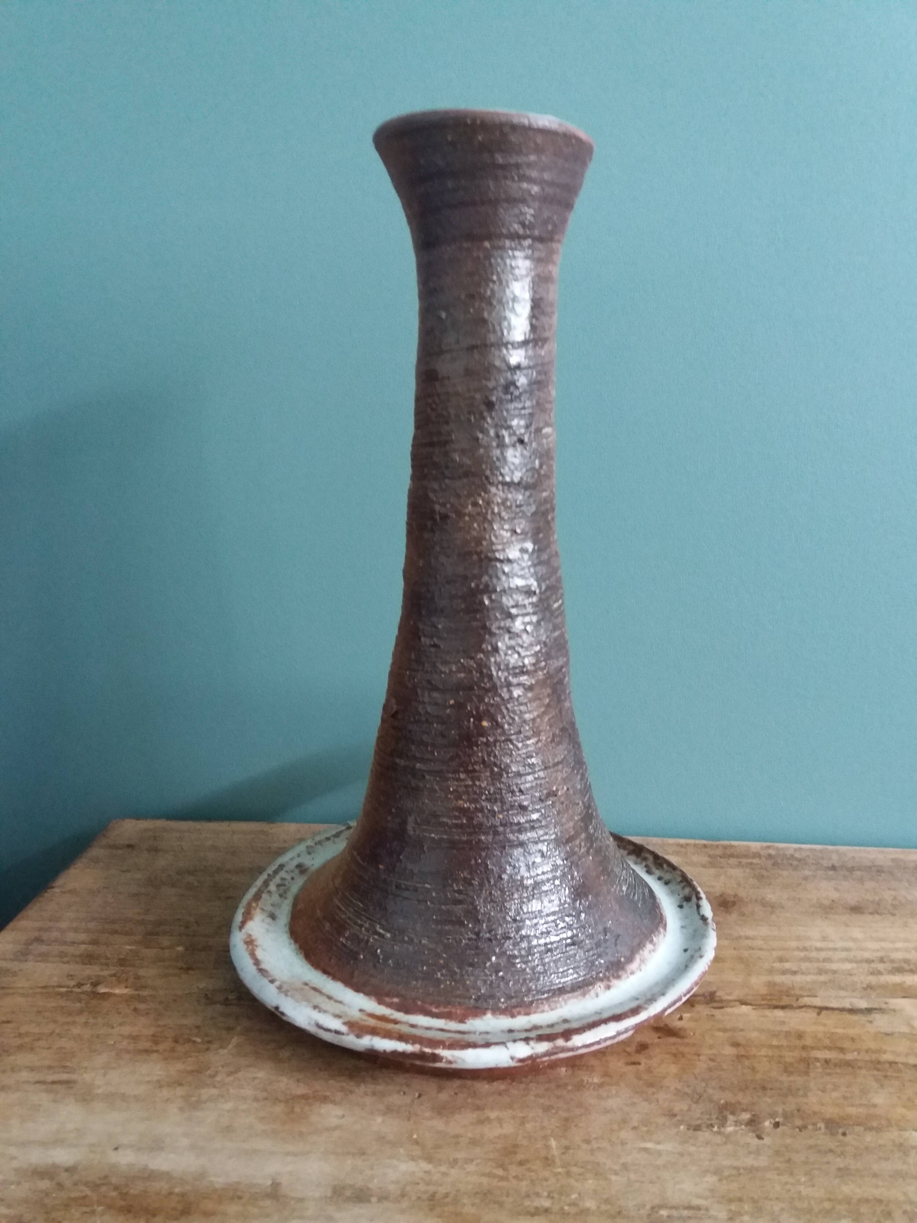 Candle holder signed Cécile Dein