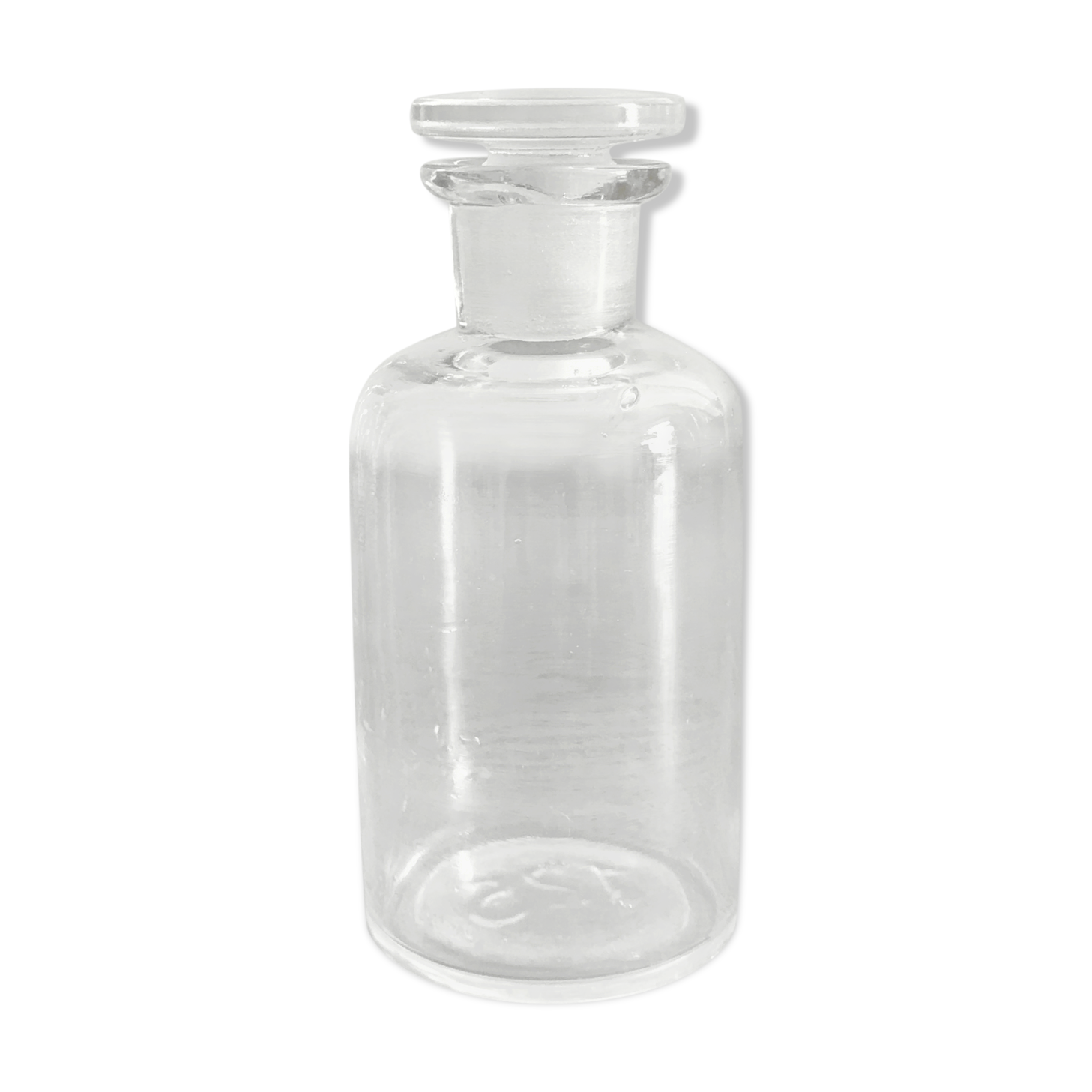 Flacon apothicaire en verre
