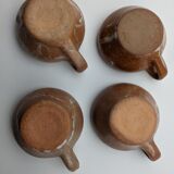 Set of cups and saucers ceramic