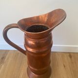 Copper jug pitcher