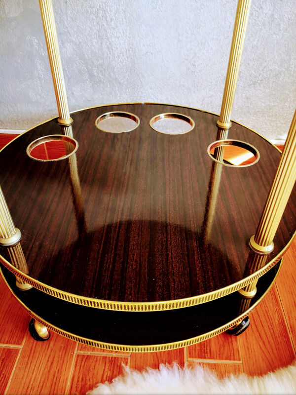 Vintage bar cart