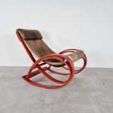 Sgarsul Rocking Chair by Gae Aulenti for Poltronova, 1960s