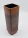 Strelha vase in brown ochre, architectural ceramic