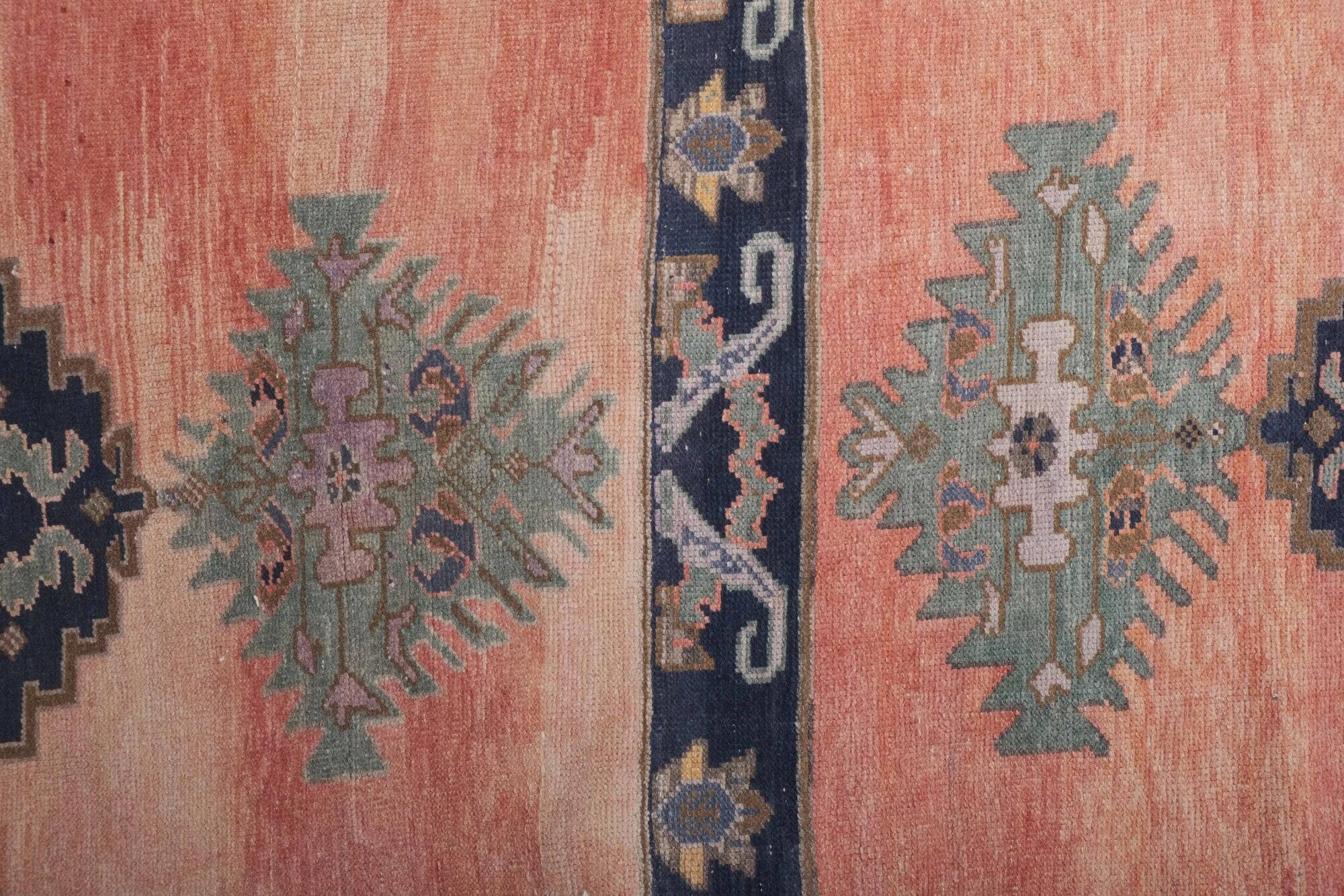 Tapis de couloir turc vintage