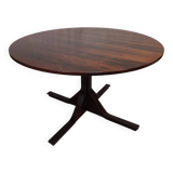 Vintage round dining table, model 522 by Gianfranco Frattini by Bernini