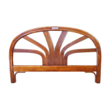 Vintage rattan headboard