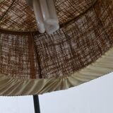 Vintage from the 50s curved floor lamp .