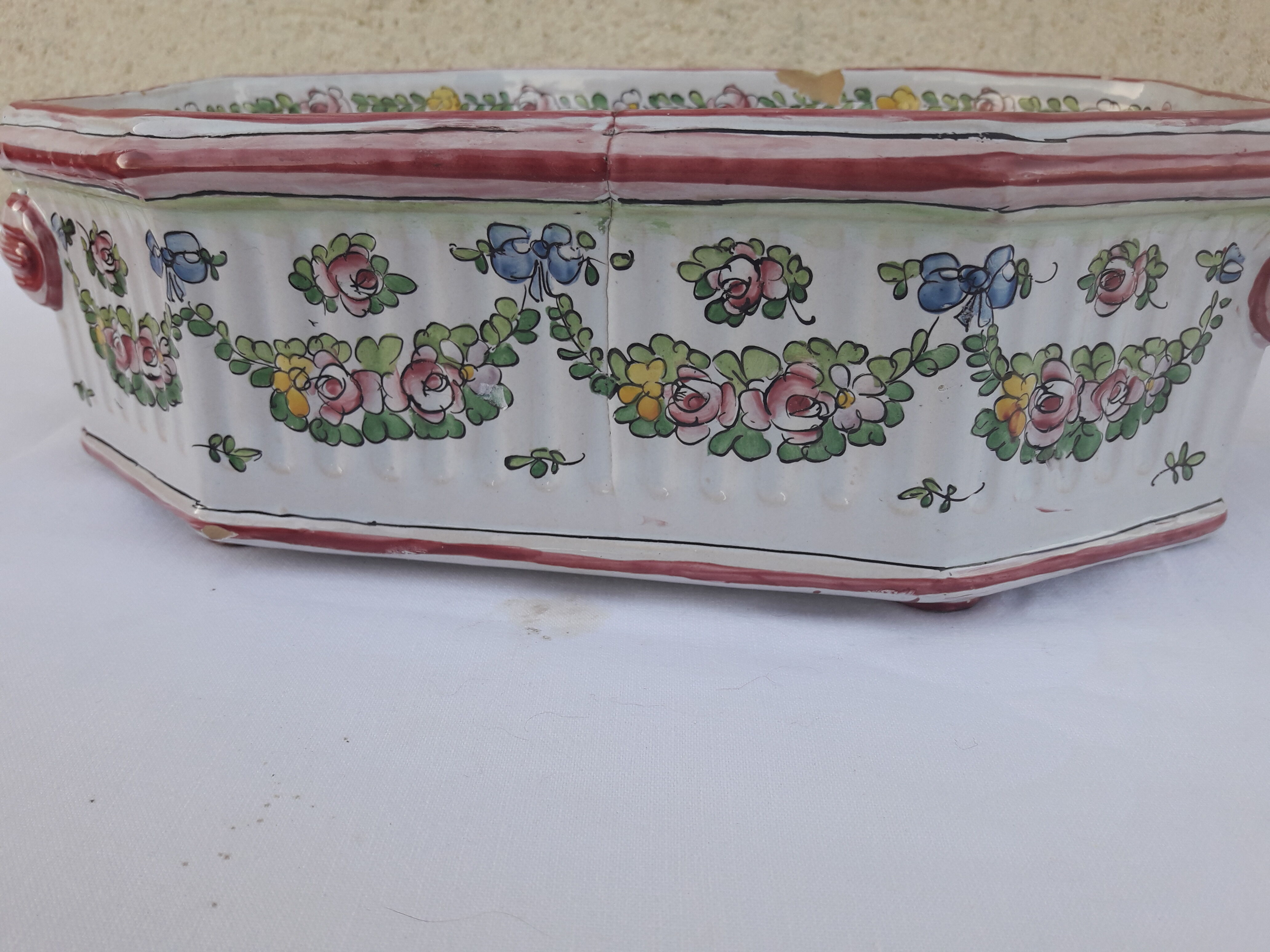 Garden Renoleau Faïence d'Angoulam L 30 cm
