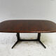 1960’s mid century danish rosewood large dining table by edvard valentinsen