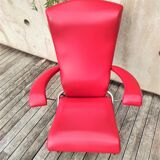 Red skai armchair year 1950