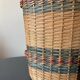 Wicker woven bottle