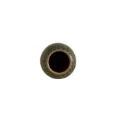 Glazed terracotta vase