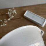 Bathroom set / earthenware soap dish Digoin Sarreguemines