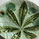 Antique barbotine plate from Salins