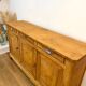 Antique solid wood sideboard
