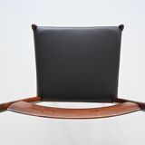 H. Vestervig Eriksen set of nine dining chairs rosewood Tromborg Denmark 1960