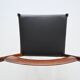 H. Vestervig Eriksen set of nine dining chairs rosewood Tromborg Denmark 1960