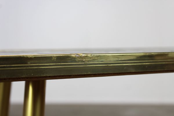 Table basse mid-century avec carreaux de céramique par Denisco