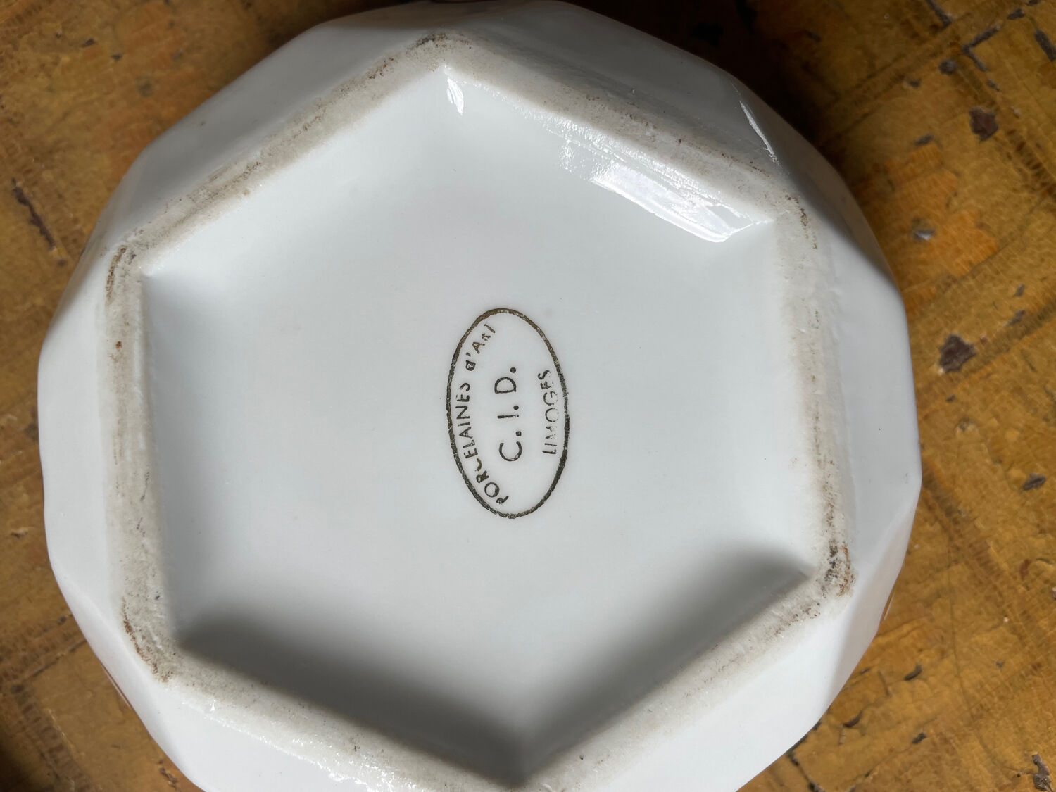 Candy box porcelain art Limoges