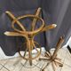 Baumann style 1960 swivel parrot coat rack in bent wood