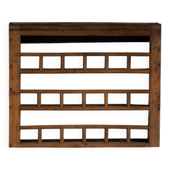 Vernacular wall-mounted shelf, France, 19th century