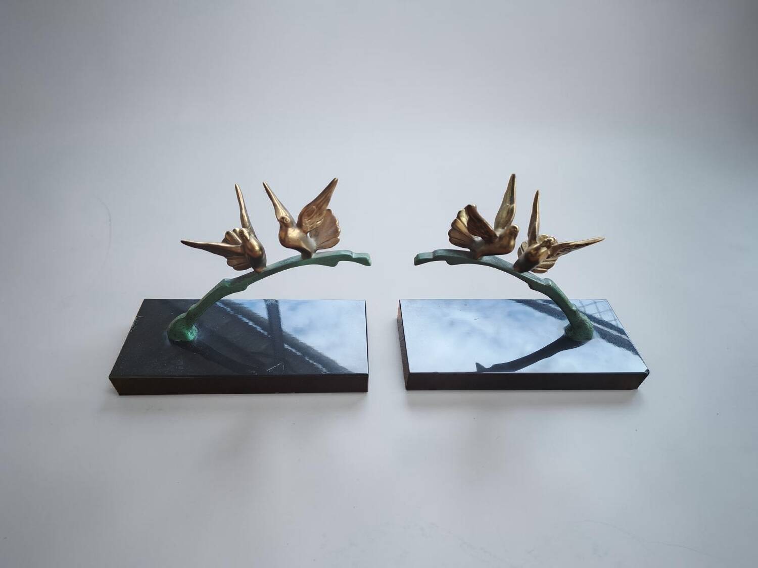 2 bookends - Art Deco