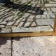 Large gold mirror in Louis XV style