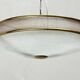 Suspension en verre et métal, Allemagne années 1960