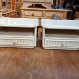 Pair of vintage bedside tables