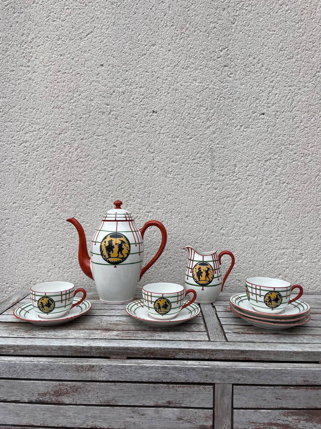 Limoges porcelain tea set