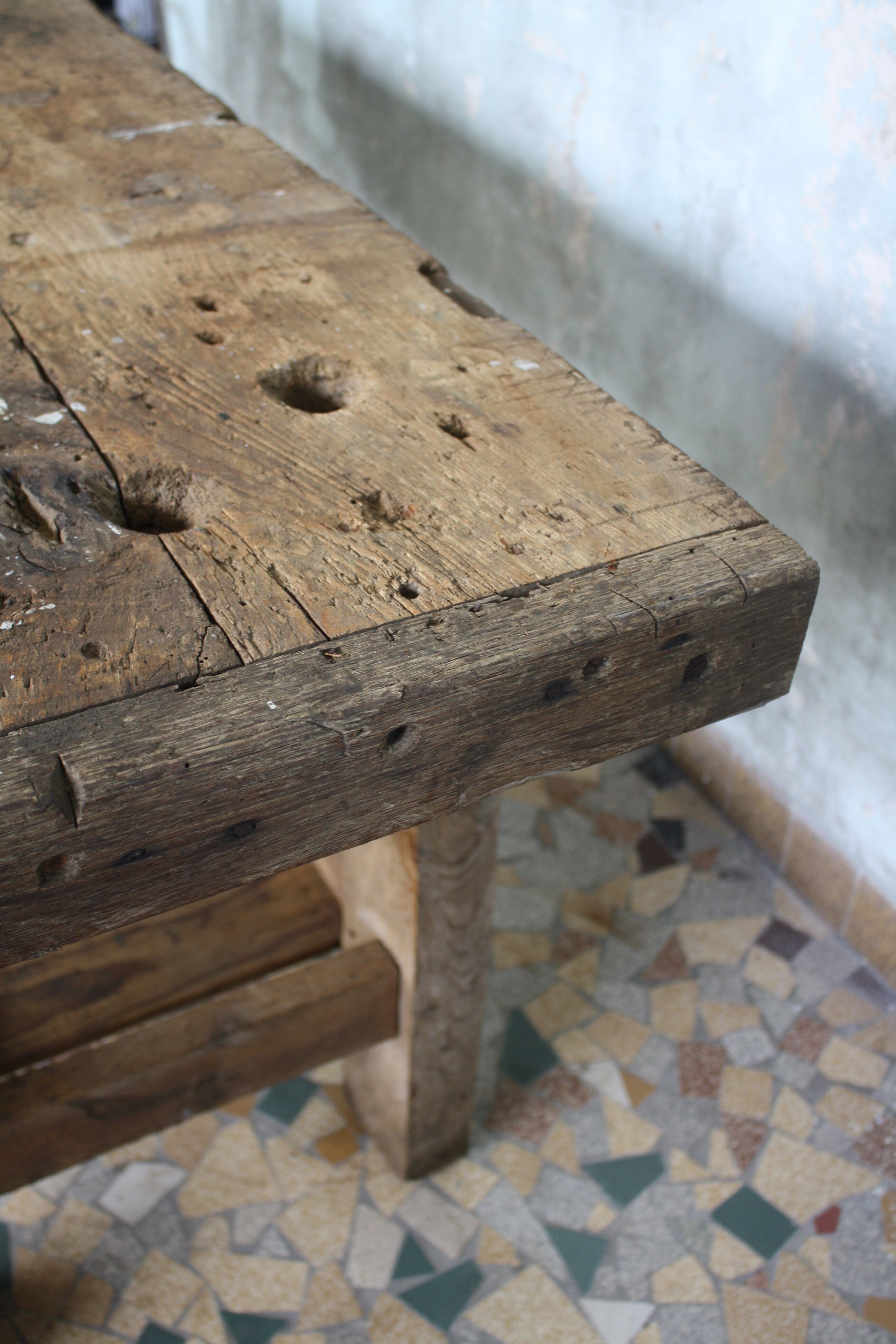Established rough wood carpenter
