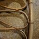 Single rattan bed