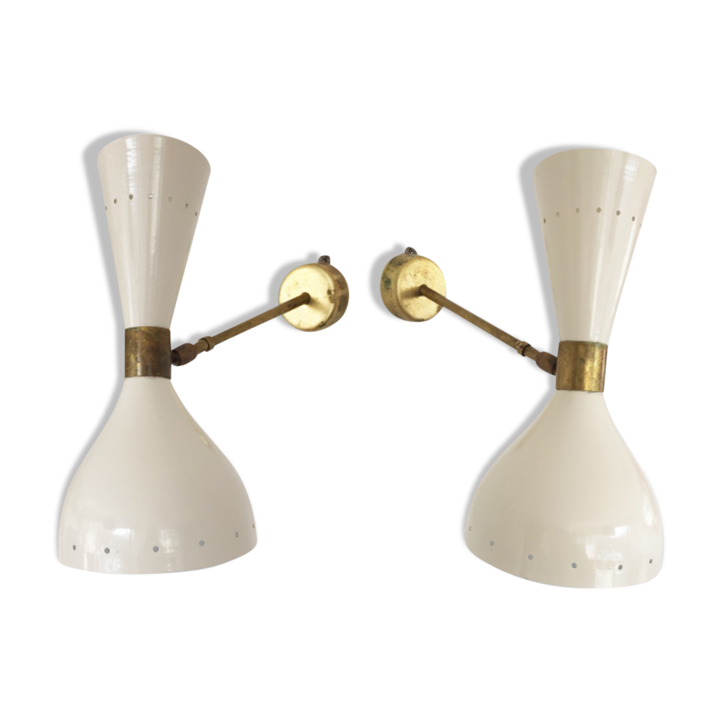 Wall lamp in the style of the Italian creations of the 50s