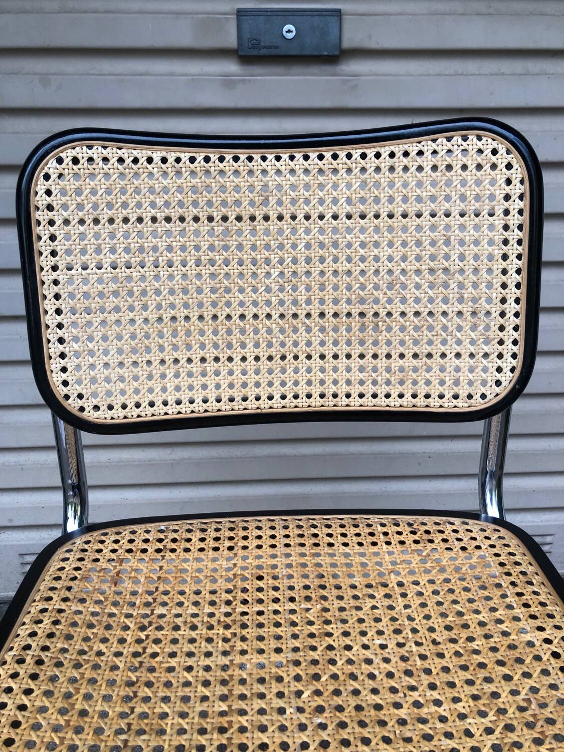 Vintage Cesca B32 chair by Marcel Breuer, Italy, 1989