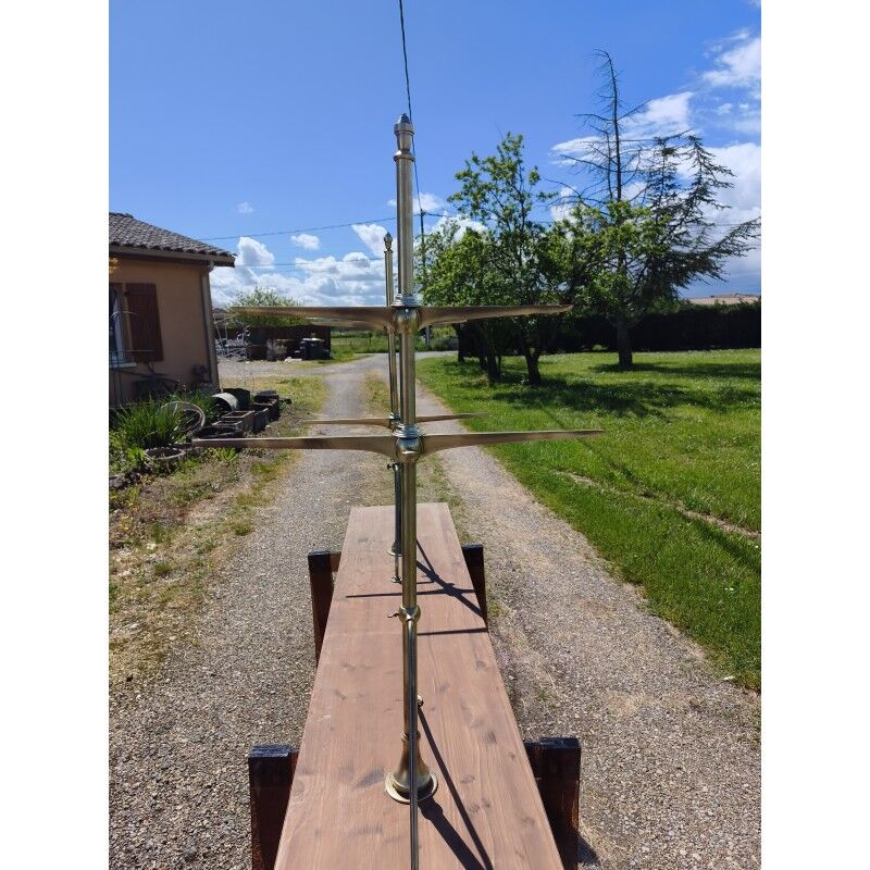 Pair of bronze shop shelves 1900 Siegel Paris