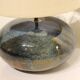 Vintage glazed ceramic lamp