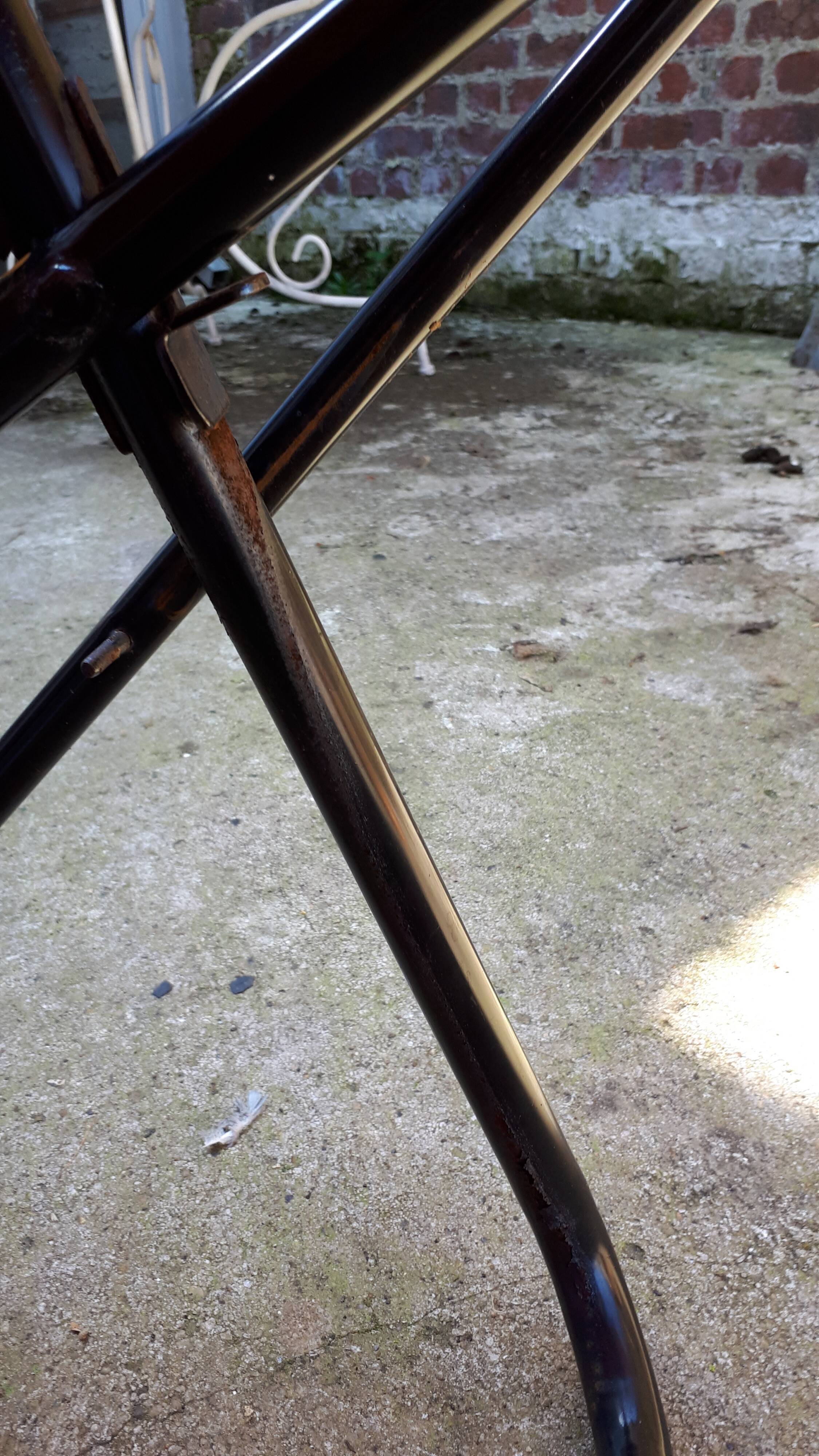 Ergelax folding long chair by Simbag from the 1950s