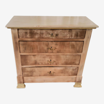 Commode patinée