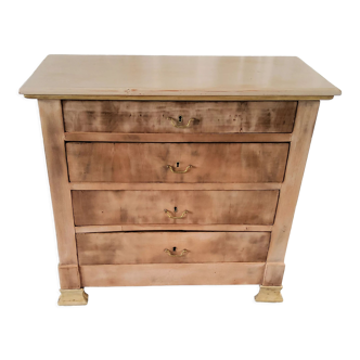 Patinated chest of drawers