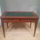 Directoire style desk table with 2 drawers