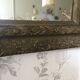 Antique gold mirror